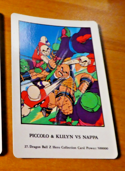 DRAGON BALL Z DBZ HERO COLLECTION PART 1 CARD REG CARTE 27 MADE IN JAPAN NM - Image 1