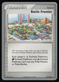 Battle Frontier 75/106 Pokemon World Championship Decks Uncommon Heavily Played - Image 1