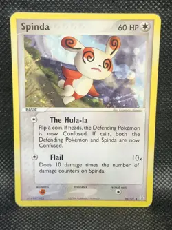 Pokemon Spinda Ex Hidden Legends 48/101 Played Condition - Image 1