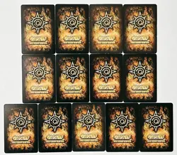 Brago Zatch Bell Vintage Trading Card Bandai 13 Pieces partner Bulk Sale Japan - Image 2