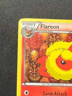 2013 Pokemon TCG Flareon #BW88 Black & White Promo Holo - Image 4