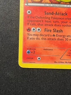 2013 Pokemon TCG Flareon #BW88 Black & White Promo Holo - Image 5