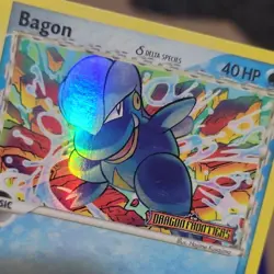 Pokemon TCG Bagon 43/101 Dragon Frontiers Reverse Holo 40 HP EN 2006 Kusajima - Image 3