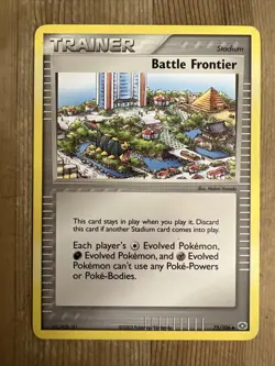 Moderately Played, English - 1 x Pokemon Battle Frontier - 75/106 - Uncommon EX - Image 1