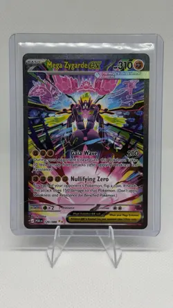 Pokemon Mega Zygarde EX 120/088 Secret Rare Holo English 310 HP - Image 1