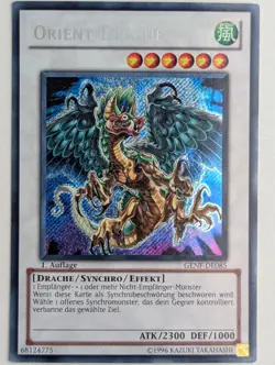 Orient-Drache GENF-DE085 Secret Rare Deutsch EX YUGIOH - Image 1