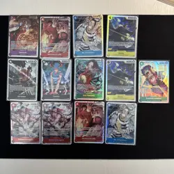 One Piece 16 (OP-16) Lot Of R, L, And SR! (81 Cards) - Image 1