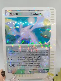 Pokemon TCG English Card Skyridge Box Topper Jumbo Crystal Crobat Holo 5/12 - Image 2