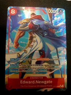 🔥 OP16-003 Edward Newgate Alternate Art AA NM🔥 - Image 1