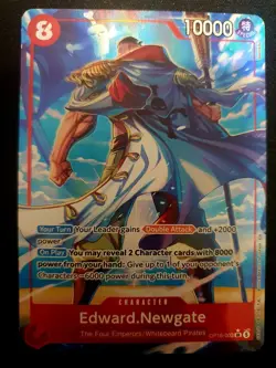 🔥 OP16-003 Edward Newgate Alternate Art AA NM🔥 - Image 2