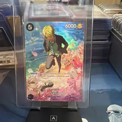 One Piece SANJI St14-003 SP Full Art Holo - Image 1