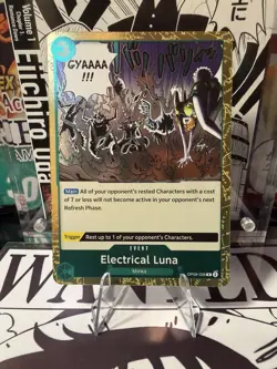 Electrical Luna OP08-036 Two Legends Foil - Image 1