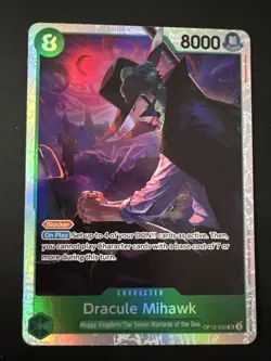 Dracule Mihawk OP12-030 Legacy of the Master Foil - Image 1