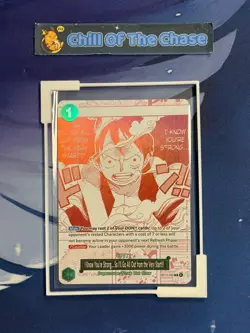 Monkey.D.Luffy R Parallel OP13-040 ONE PIECE Promo Treasure Campaign English - Image 1