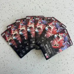 LOT OF 7X The Time of Battle Sleeved Booster Packs (OP-16) NEW/SEALED - Image 1