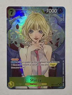 Stussy (Alternate Art) Alt Art OP13-110 Carrying On His Will Foil - Image 1