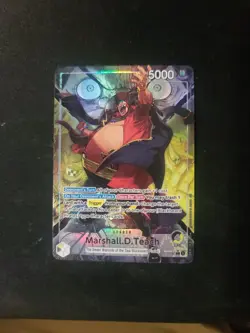 Marshall.D.Teach (080) (Alternate Art) - The Time of Battle (OP16) - Image 1