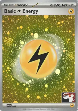 Basic Lightning Energy 004 Holo Prize Pack Series Cards Pokemon Holo NM - Image 1