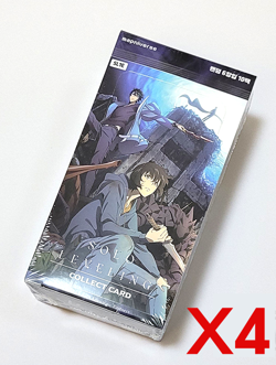 Korean Solo leveling collection card 2025 Booster Box x4 (24 kinds of Parallel) - Image 1