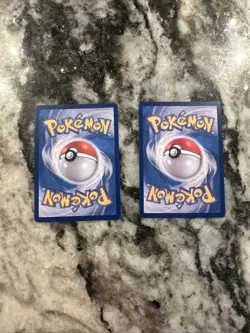 Korean Pokemon 2 Card Lot- Persian And Professor Turos Research Secret Art Rare - Image 2