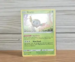 Rowlet 072/236 Common Pokemon Card 2019 Cosmic Eclipse Basic Grass Bird C1 - Image 3