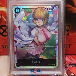 Bandai One Piece Card Game Stussy OP07-085 SR Foil PSA 10 500 Years Future - Image 3