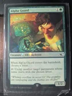 Alpha Guard Galaxy Foil 415 UNF MTG SealedinSleeve - Image 1