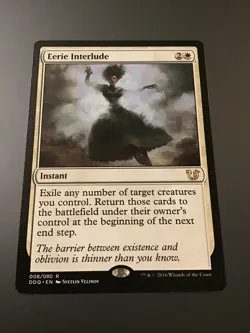 MTG Duel Decks Blessed vs Cursed 008/080 Eerie Interlude - Image 1