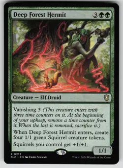 Deep Forest Hermit Normal R Commander: Bloomburrow 213 NM - Image 1