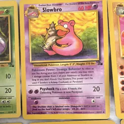 Wizards Pokemon TCG Fossil Unlimited Lot - Sandslash Arbok Slowbro - 11 Cards - Image 4