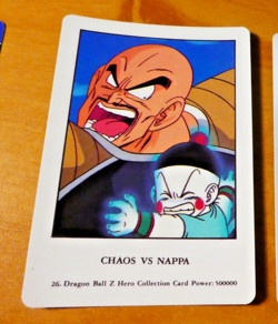 DRAGON BALL Z DBZ HERO COLLECTION PART 1 CARD REG CARTE 26 MADE IN JAPAN NM - Image 1