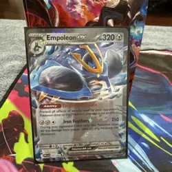 EMPOLEON EX - 070/094 Double Rare Phantasmal Flames Pokemon Holo NM - Image 1