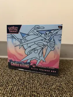 Pokemon Chaos Rising Pokemon Center ETB Elite Trainer Box Factory Sealed New - Image 1