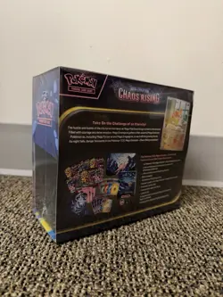 Pokemon Chaos Rising Pokemon Center ETB Elite Trainer Box Factory Sealed New - Image 2