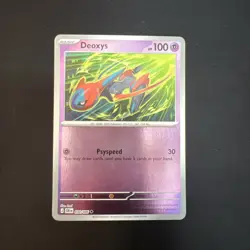 Deoxys 034/086 Uncommon Chaos Rising Pokemon Reverse Holo Near Mint - Image 1