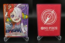 Uta (Alternate Art) OP06-001 Leader Wings of the Captain One Piece NM - Image 3