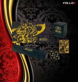 TAPPETINO PLAYMAT SLEEVE DECK HOLDER DICE 2ND ANNIVERSARY ONE PIECE LUFFY - Image 1