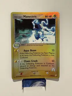 Team Aquas Manectric 29/95 Reverse Holo Foil Ex Magma Vs Aqua 2003 Pokemon Card - Image 1