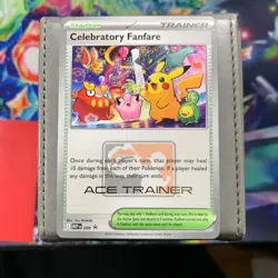Celebratory Fanfare MEP 028 ACE TRAINER PROMO - NM Pokemon Card - Image 1