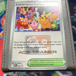 Celebratory Fanfare MEP 028 ACE TRAINER PROMO - NM Pokemon Card - Image 3