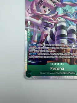 Perona OP14-033 SR One Piece Card Game English Azure Sea’s Seven NM English - Image 4