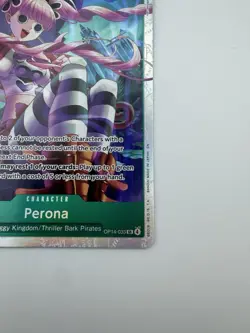 Perona OP14-033 SR One Piece Card Game English Azure Sea’s Seven NM English - Image 5