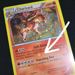 HOLO BLEED Charizard 19/113 Legendary Treasures Cosmos Holo Promo Pokemon Card - Image 1