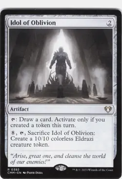 Idol of Oblivion #392 Commander Masters Regular Rare - Image 1