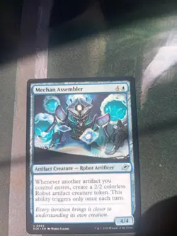 Mechan Assembler 63 Uncommon Edge of Eternities Magic: The Gathering Near Mint - Image 1
