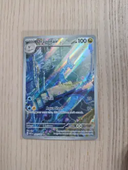 Dragonair 181/165 SV: Pokemon 151 Illustration Rare IR Holo English - Image 1