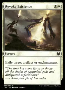 Revoke Existence 034/254 Theros Beyond Death MTG Magic the Gathering card - Image 1