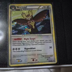 Noctowl Promo Cosmos Holo HeartGold & SoulSilver Pokemon TCG HGSS06 - Image 1