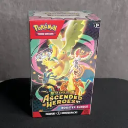 Pokemon TCG Mega Evolution Ascended Heroes Booster Bundle 6 Packs English 6+ - Image 1