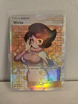 #147/147 Wicke (Full Art) SM - Burning Shadows tcg Pokemon Ultra Rare,Holo - Image 1